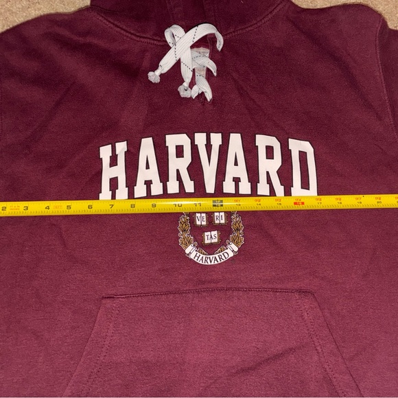 Harvard Hoodie Sweatshirt Medium - Picture 6 of 7